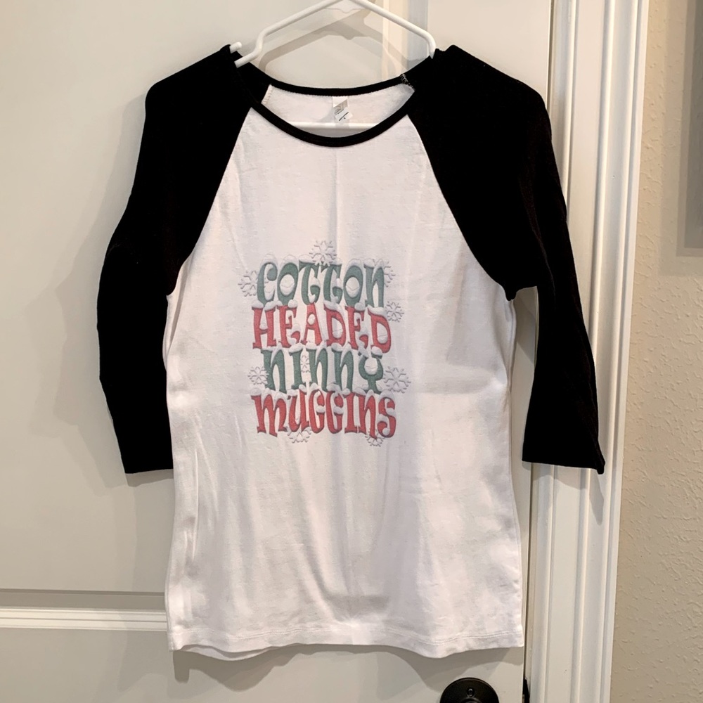 Bella Canvas Cotton Headed Ninny Muggins Baseball T-shirt